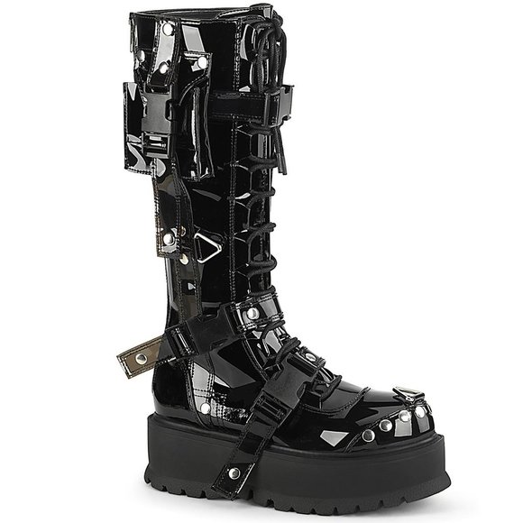 Demonia Shoes - Demonia Slacker 260 - Breakdown Platform Boots